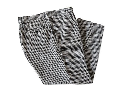 ordinary fits LINEN TUCK CROPPED HOUND'S-TOOTH