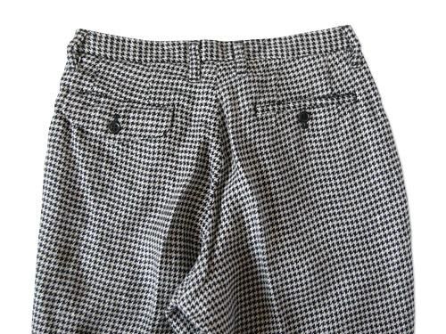ordinary fits LINEN TUCK CROPPED HOUND'S-TOOTH