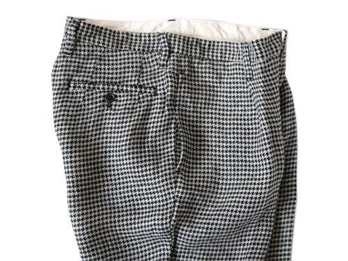 ordinary fits LINEN TUCK CROPPED HOUND'S-TOOTH