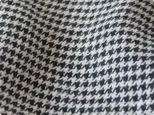 ordinary fits LINEN TUCK CROPPED HOUND'S-TOOTH