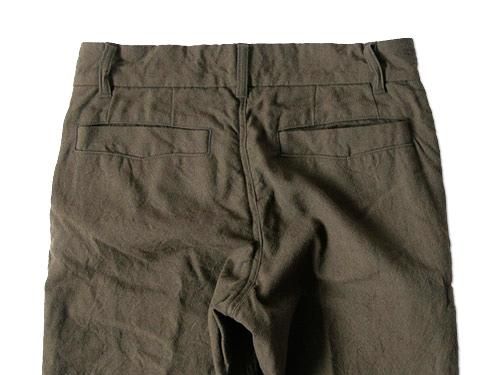 ordinary fits POSTMAN PANTS WOOL KHAKI