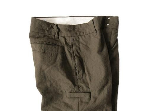 ordinary fits POSTMAN PANTS WOOL KHAKI