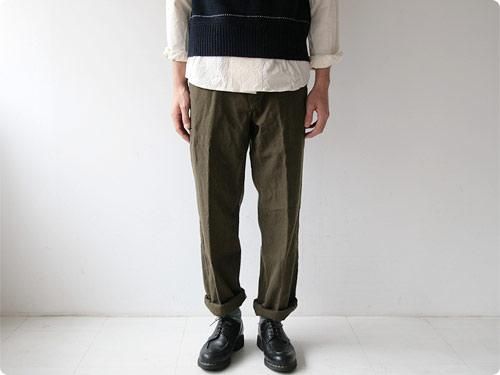 ordinary fits POSTMAN PANTS WOOL KHAKI