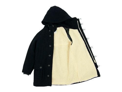 EEL Aurora Man 強し Coat 3.0 黒 ダッフルコート