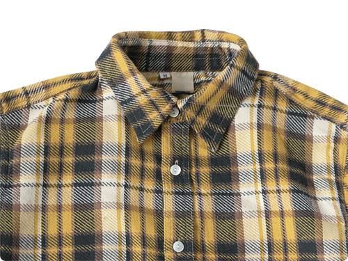 TATAMIZE P/O NEL SHIRTS YELLOW