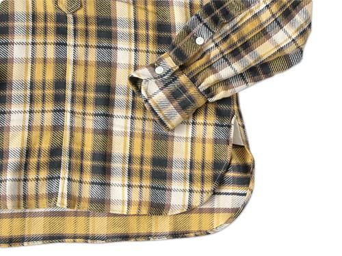 TATAMIZE P/O NEL SHIRTS YELLOW