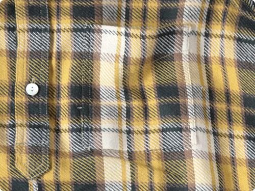 TATAMIZE P/O NEL SHIRTS YELLOW