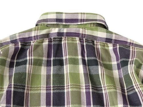 TATAMIZE P/O NEL SHIRTS GREEN