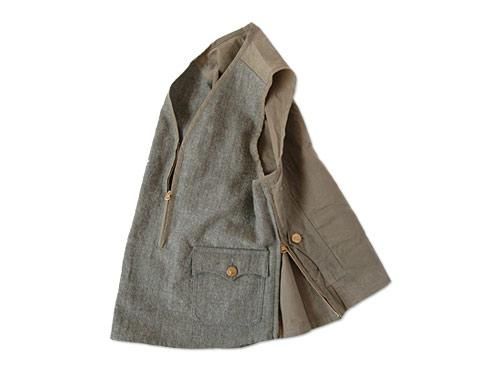 TATAMIZE H/Z HUNTING VEST HERRING BONE