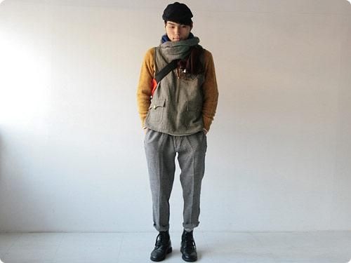 TATAMIZE H/Z HUNTING VEST HERRING BONE