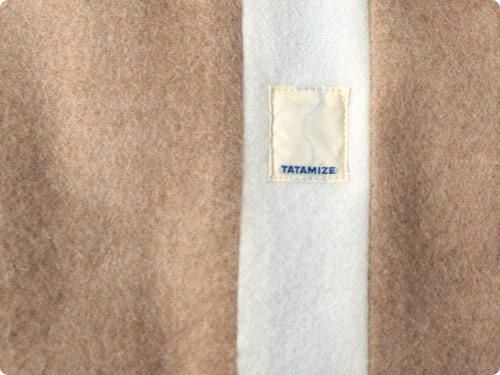 TATAMIZE SCHOOL SNOOD BEIGE x GRAY