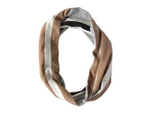 TATAMIZE SCHOOL SNOOD BEIGE x GRAY