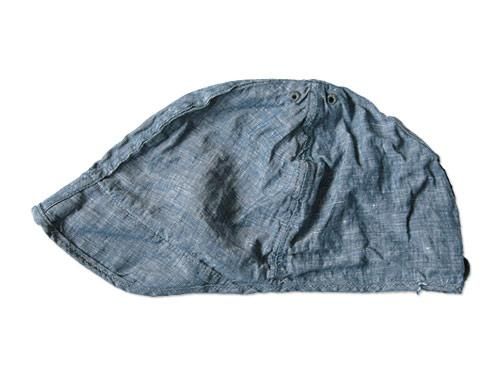 TATAMIZE LINEN WORK CAP CHAMBRAY