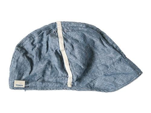 TATAMIZE LINEN WORK CAP CHAMBRAY