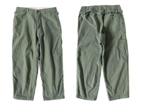 ordinary fits FRENCH CROPPED OLIVE