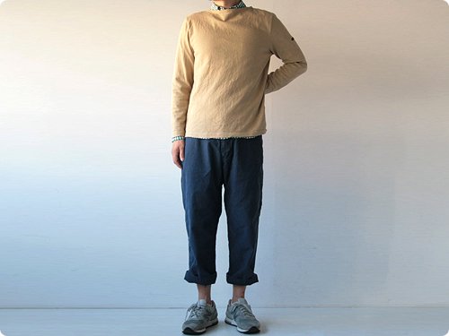 ordinary fits FRENCH CROPPED NAVY