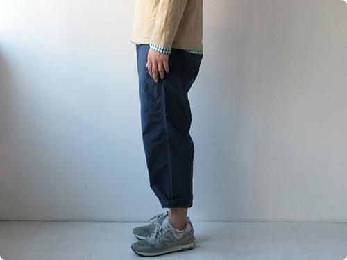 ordinary fits FRENCH CROPPED NAVY