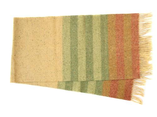 Studio Donegal TWEED MUFFLER GREEN x YELLOW x RED 2