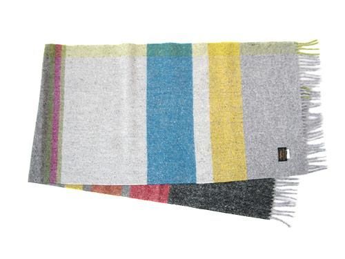 Studio Donegal TWEED MUFFLER GRAY MULTI 1