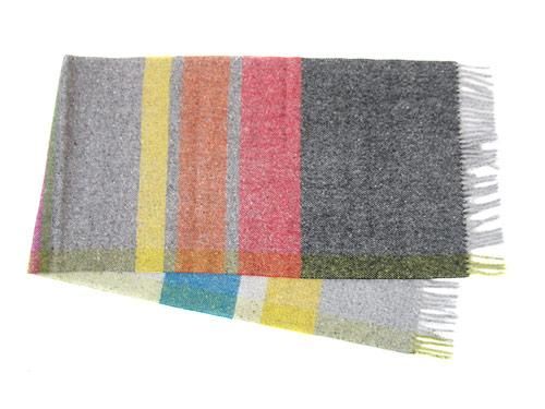 Studio Donegal TWEED MUFFLER GRAY MULTI 1