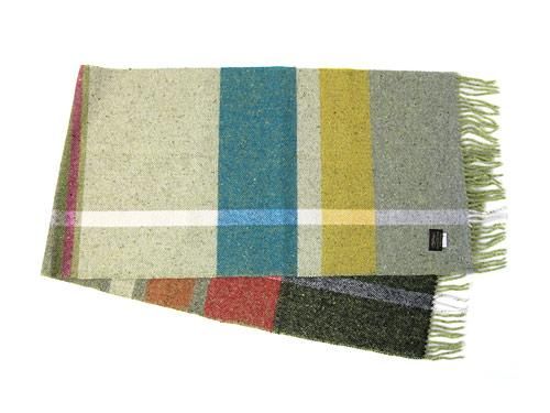 Studio Donegal TWEED MUFFLER GRAY MULTI 2