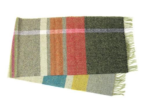 Studio Donegal TWEED MUFFLER GRAY MULTI 2