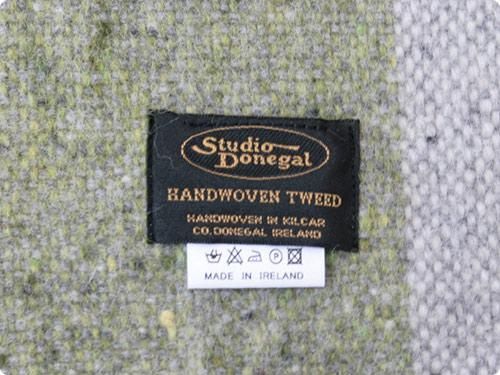 Studio Donegal TWEED MUFFLER GRAY MULTI 2