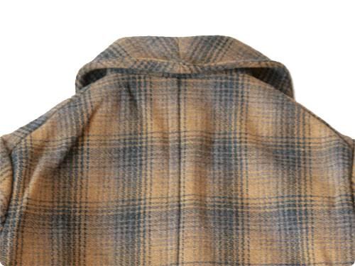 TATAMIZE SHAWL COLLAR JACKET YELLOW CHECK TA210001