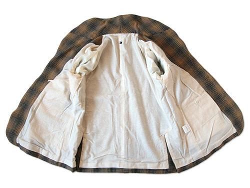 TATAMIZE SHAWL COLLAR JACKET YELLOW CHECK TA210001