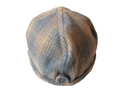 TATAMIZE WOOL WORK CAP YELLOW CHECK