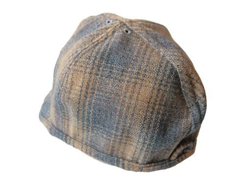 TATAMIZE WOOL WORK CAP YELLOW CHECK