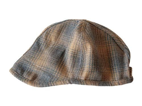TATAMIZE WOOL WORK CAP YELLOW CHECK