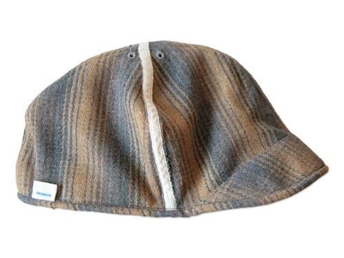 TATAMIZE WOOL WORK CAP YELLOW CHECK
