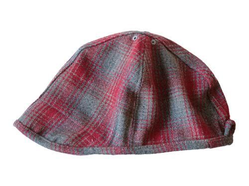 TATAMIZE WOOL WORK CAP RED CHECK