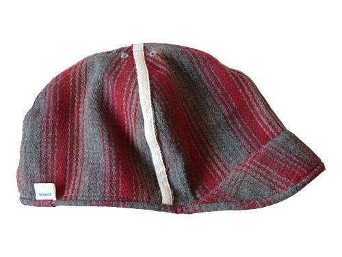TATAMIZE WOOL WORK CAP RED CHECK