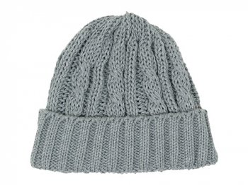maillot cotton knit cap 杢グレー