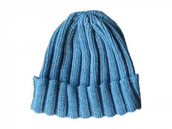 maillot linen knit cap ライトブルー