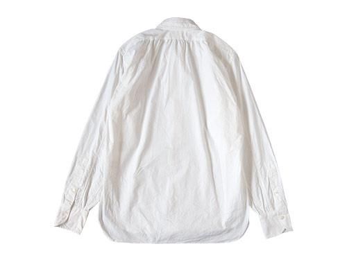 TATAMIZE P/O SHIRTS Plain OX WHITE