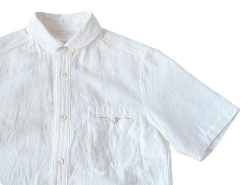 maillot sunset round work S/S shirts WHITE