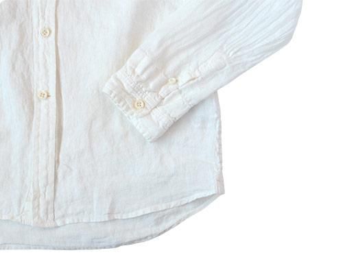 maillot sunset linen B.D. shirts WHITE