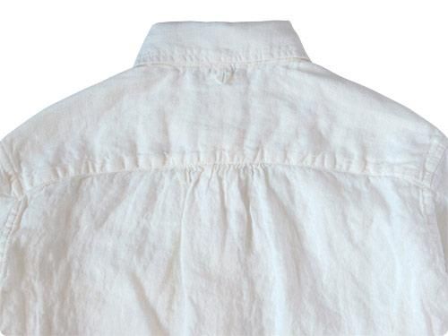 maillot sunset linen B.D. shirts WHITE