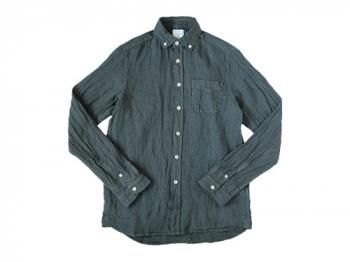 maillot sunset linen B.D. shirts CHARCOAL