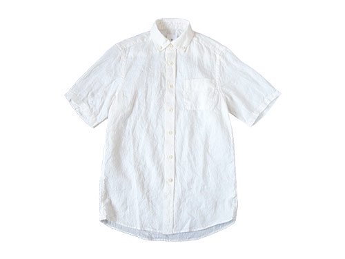 maillot sunset linen B.D. S/S shirts WHITE