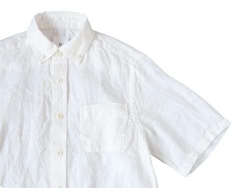 maillot sunset linen B.D. S/S shirts WHITE