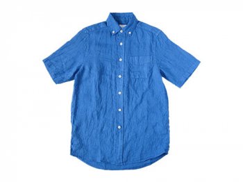 maillot sunset linen B.D. S/S shirts BLUE