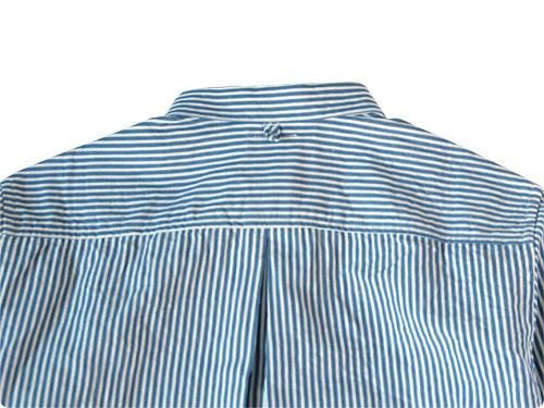 maillot sunset stripe shirts WHITE x BLUE