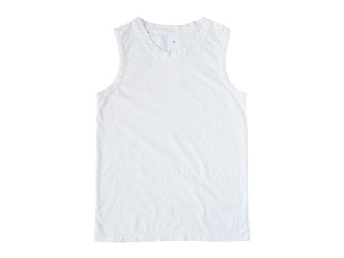 maillot no sleeve T WHITE