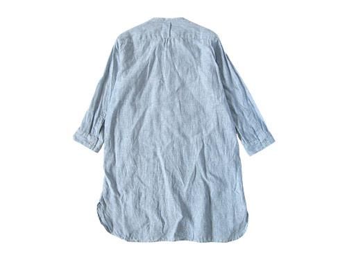 RINEN 80/1ͥʿȥ饤 7ʬµɥ顼󥰥 05WHITE x BLUE̥ǥ