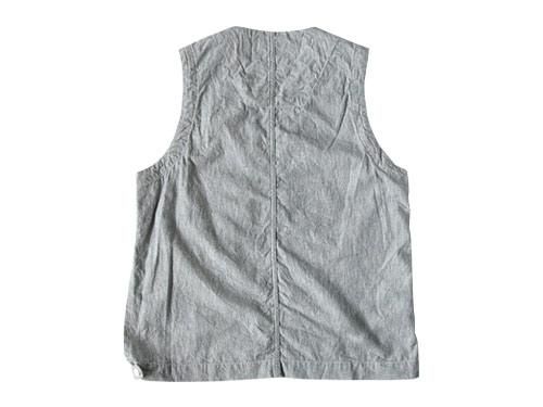 ordinary fits FLAT VEST STRIPE
