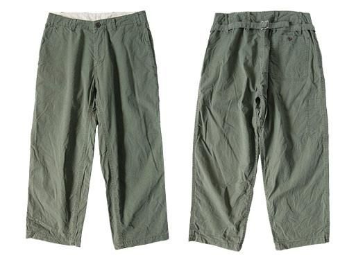 ordinary fits FRENCH CROPPED OLIVE